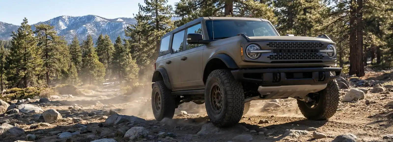 Ford Bronco SUV — hero banner image