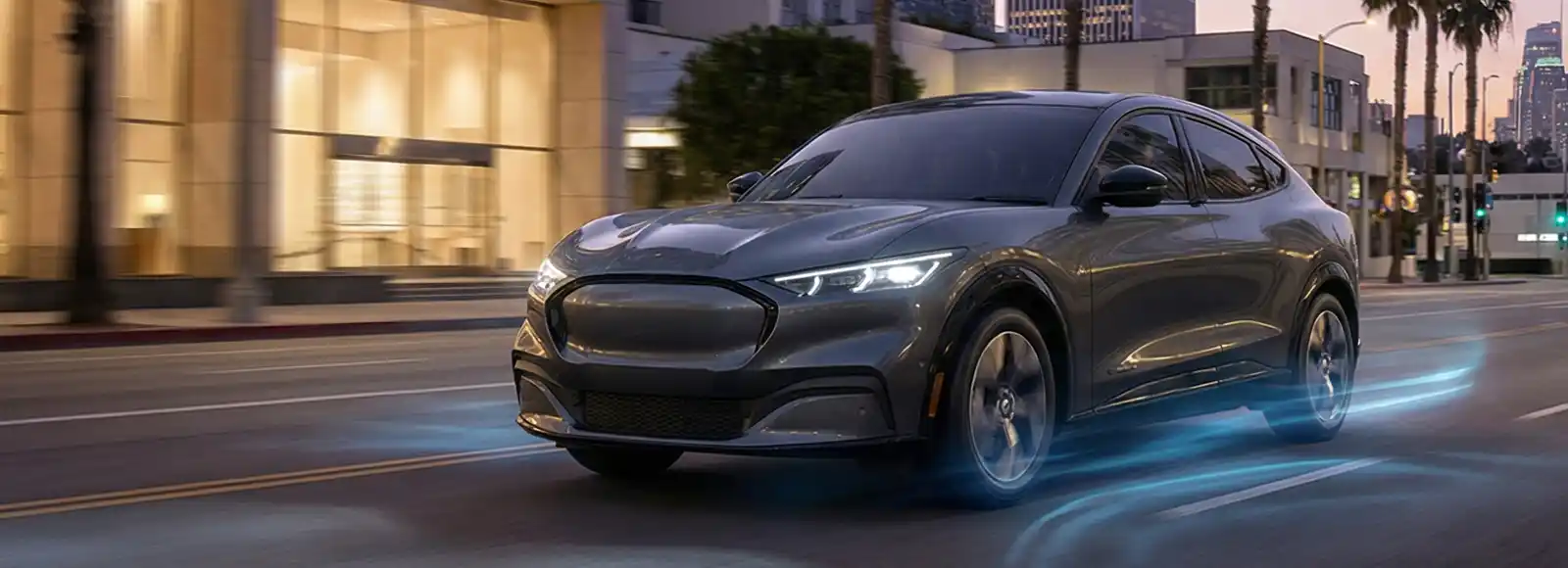 Ford Mustang Mach-E electric SUV — hero banner image