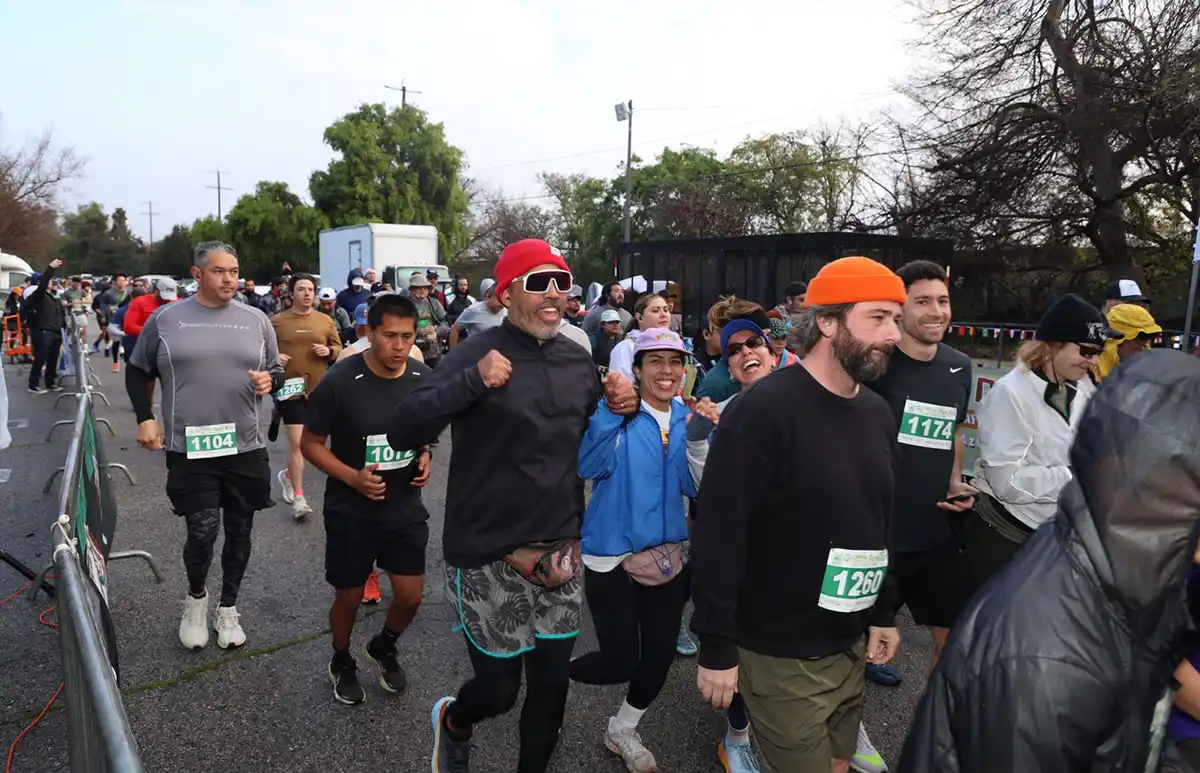 The-Griffith-Park-Run-Returns-02 Runners competing in the Griffith Park Run Half Marathon in Los Angeles