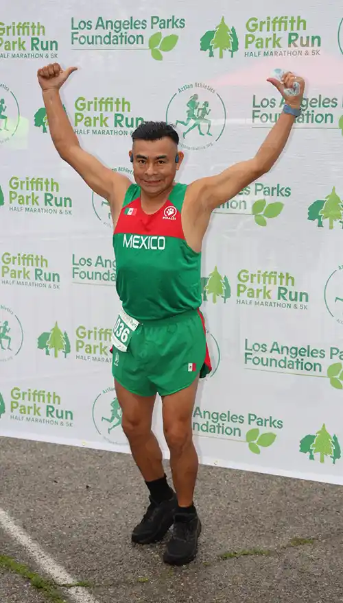 The-Griffith-Park-Run-Returns-vertical Runners competing in the Griffith Park Run Half Marathon in Los Angeles