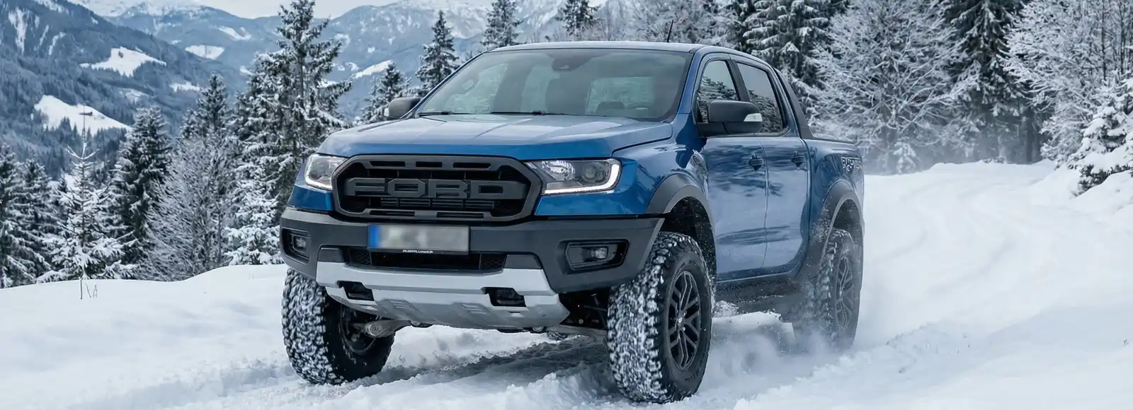 Ford Ranger Raptor off-road truck — hero banner image