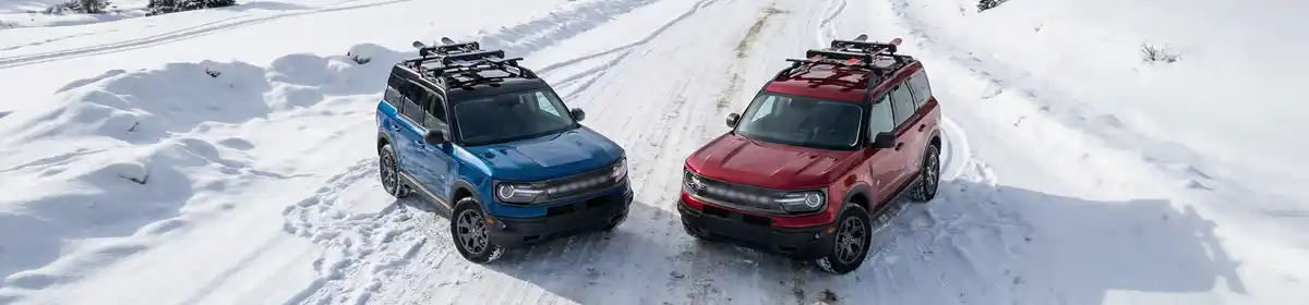 Ford Bronco Sport driving on rough terrain