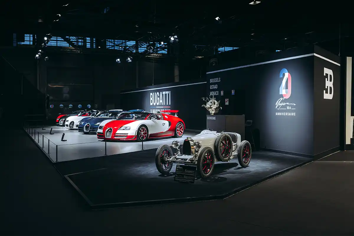 Bugatti Veyron 20th anniversary and F.K.P. Hommage hypercar design, W16 engineering, and bespoke luxury details