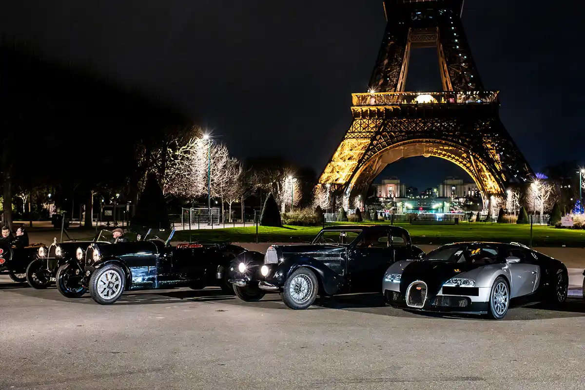 Bugatti Veyron 20th anniversary and F.K.P. Hommage hypercar design, W16 engineering, and bespoke luxury details