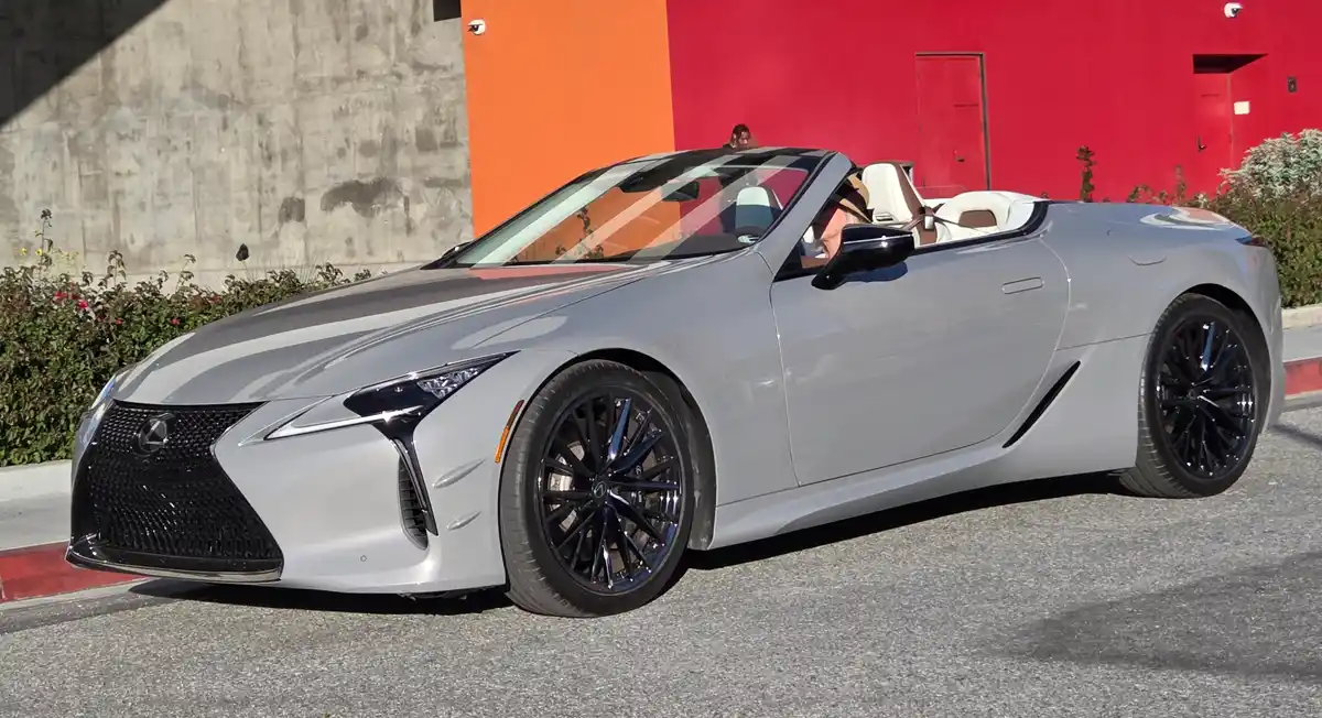 Lexus-LC500-Convertible-06 2026 Lexus LC500 Convertible Inspiration Series parked in Los Angeles