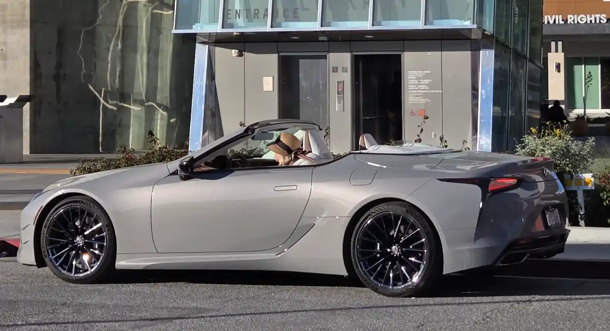 Lexus-LC500-Convertible-07 2026 Lexus LC500 Convertible Inspiration Series parked in Los Angeles
