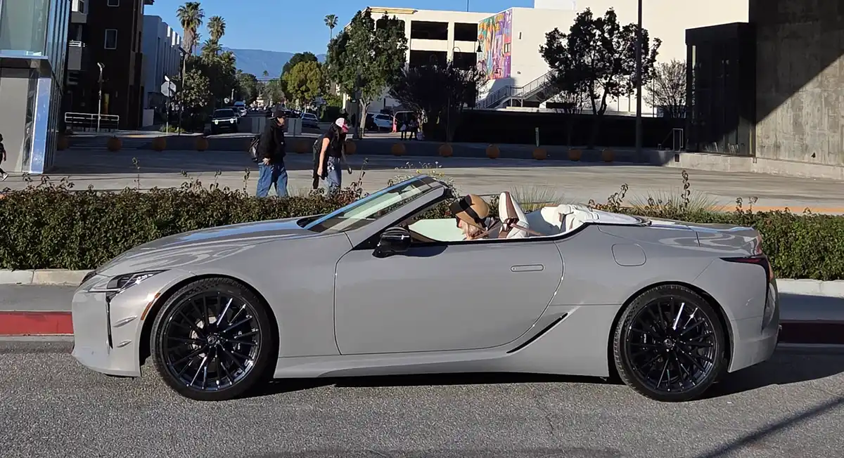 Lexus-LC500-Convertible-08 2026 Lexus LC500 Convertible Inspiration Series parked in Los Angeles