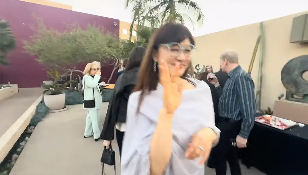 VIP-Night-at-MOLAA-096 VIP guests arriving at MOLAA in Long Beach for a Latin American art exhibition