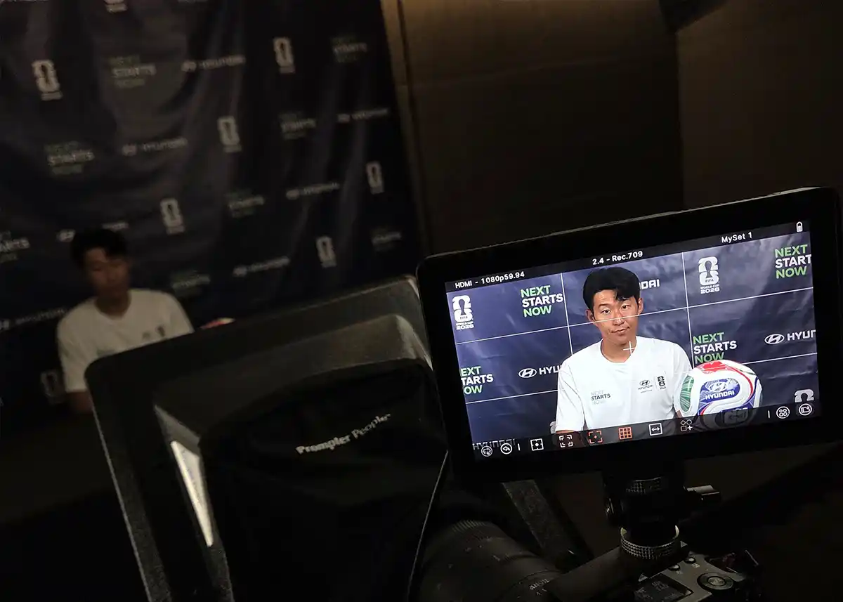 Son Heung-min Hyundai FIFA World Cup 2026 future driving campaign